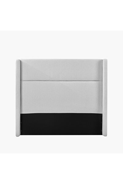 Home Box لوح رأس سرير أوريون راي وينج المنجد 120 × 200 - رمادي