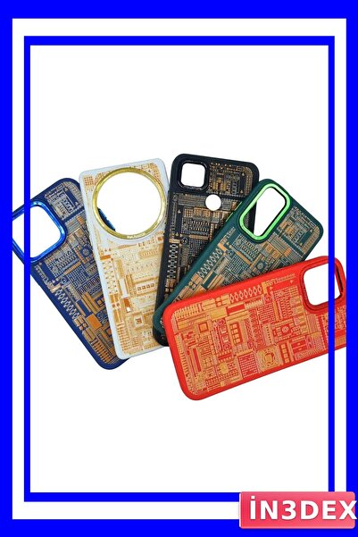 İN3DEX حافظة هاتف من السيليكون ذات سطح مخملي للهواتف التي تدعم تقنية الجيل ال...