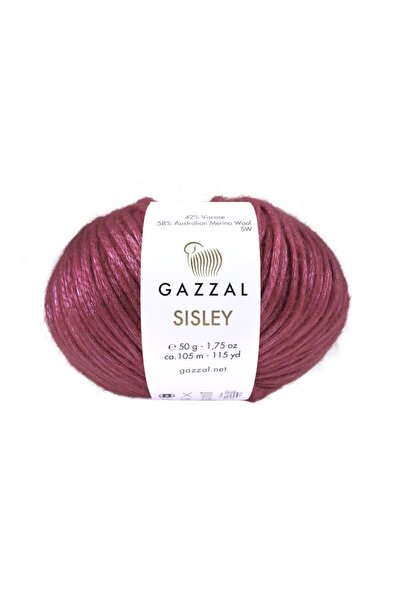 Gazzal Sisley 5-Pack Advantageous Package 58% Merino Wool 42% Viscose – 50 g ...
