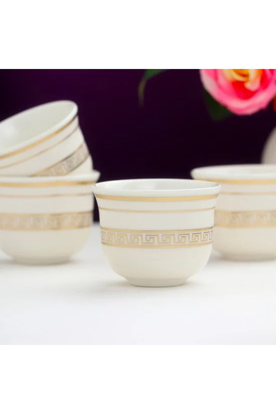 Generic Porcelain Coffee Cups Set – 12 Pieces