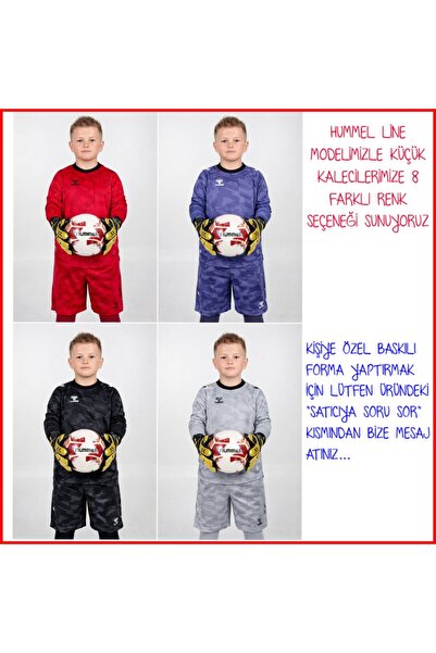 hummel LİNE ÇOCUK KALECİ FORMALARI 3 LÜ TAKIM FORMA+ŞORT+ÇORAP