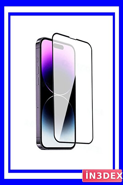 İN3DEX واقي شاشة مضاد للكهرباء الساكنة بتغطية كاملة لهواتف آيفون 11 وXR