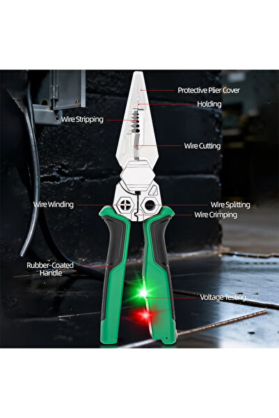 Choice5 قاطعة أسلاك متعددة الوظائف، 6 قطع، قاطعة أسلاك من سبيكة شديدة التحمل،...