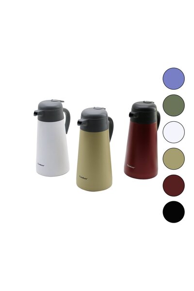 Marsilyan 2Lt 304 Steel Thermos Inox Series 12 Hours Hot - 24 Hours Cold Doub...