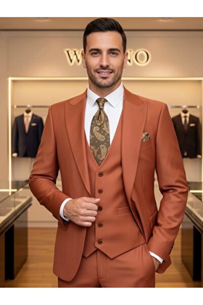 WENNO Vest Set Tile Color Suit