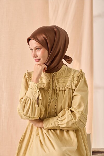 Silk Home Plain Shiny Scarf 75006-56