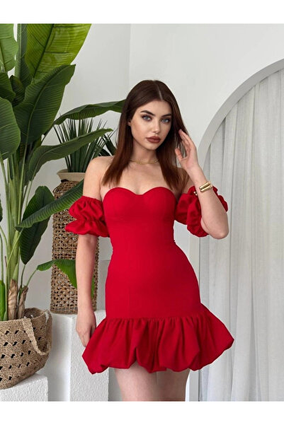 nedo7 Peyda Strapless Dress