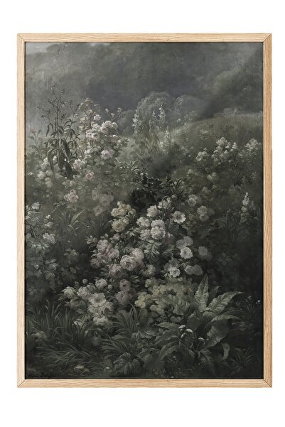 Postifull Vintage ζωγραφική, αφίσα με ξύλινο πλαίσιο, vintage διακόσμηση τοίχου