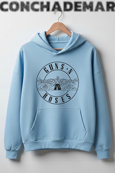 Vordevia Guns N Roses Printed Premium Oversized t Shirt