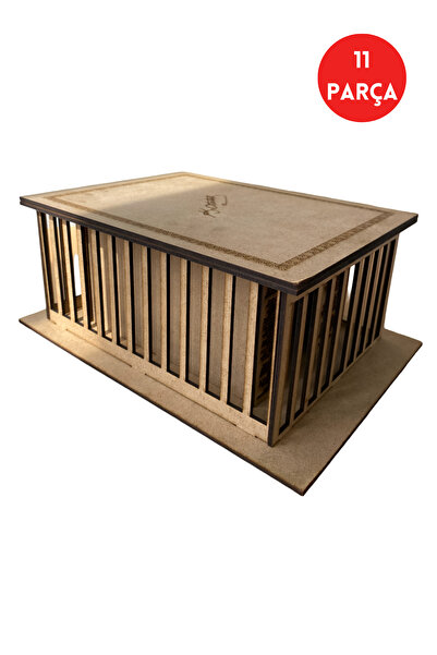 ALGWOOD Anıtkabir Ahşap Maket – 3 Boyutlu Mimari Model | 11 Parça