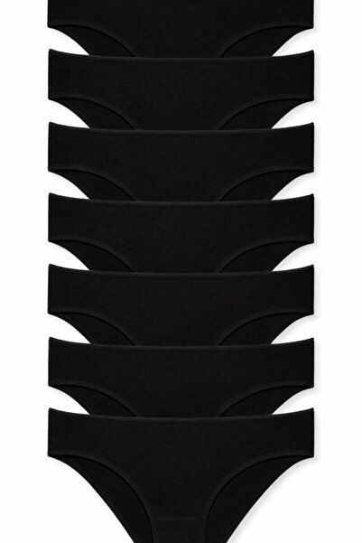 KoNFoRX Panties Women's Regular Waist Bikini, Cotton Stretch Fabric Pack Basi...