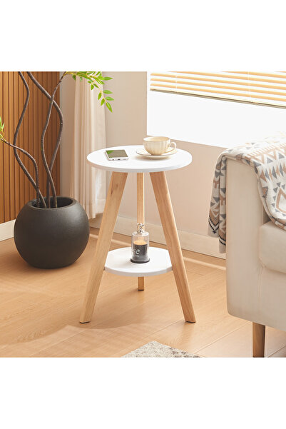 Generic طاولة جانبية مع رف من موفو إلجا