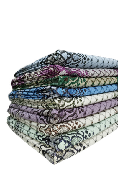 OBRNHOMEN 20 Pieces Mixed Glitter Tapestry Prayer Mat – Color Options Availab...