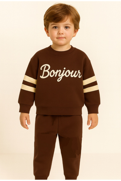 Milanlı Kids Transitional Sets of Boys' Bottom and Top Cotton Clothing