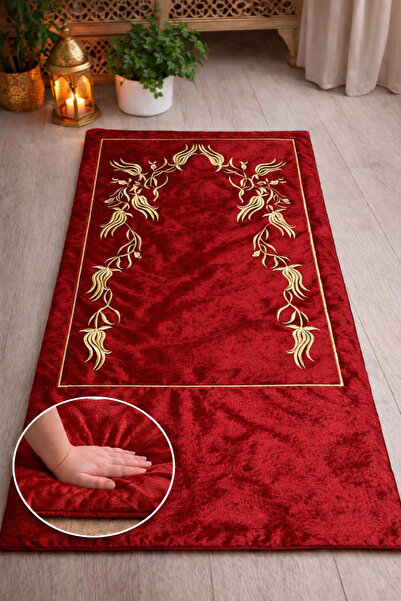 Hig Store Sırma Embroidered Dowry Mat - Does Not Cause Knee Pain / Orthopedic...