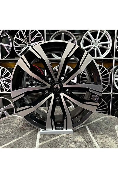 kormetal 15 inç 5x114.3 İcon Siyah Elmas Kesim Jant Modeli (4 Adet)