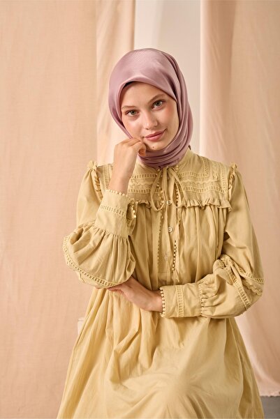 Silk Home Plain Shiny Scarf 75006-70