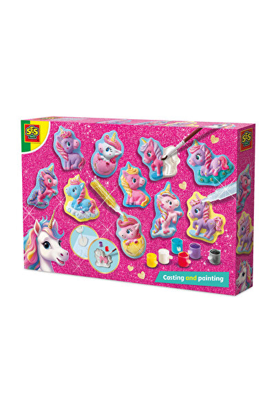 SES Creative Kalıba Dök ve Boya - Bebek Unicorn'lar
