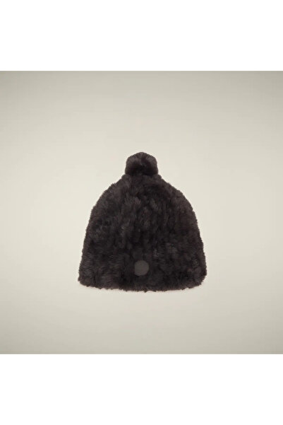 SAVE THE DUCK Unisex Örgü Bere Koyu Kahverengi - Kini