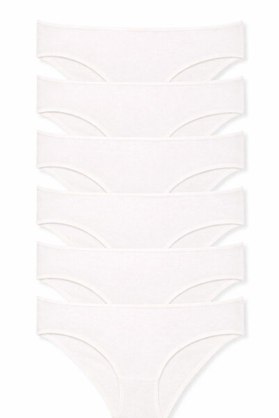 KoNFoRX Panties Women's Regular Waist Bikini, Cotton Stretch Fabric Pack Basi...