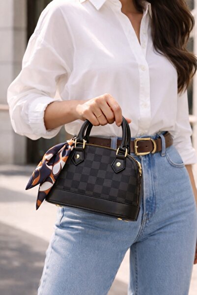 luwian Desenli Mini El Çantası – Şık ve Günlük Kullanıma Uygun