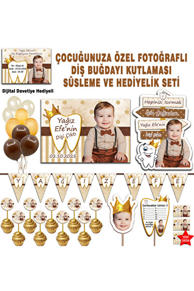 Sunligo Diş Buğdayı Seti Afiş Magnet, Flama, Konuşma Balonu, Ikram Kürdanı, B...