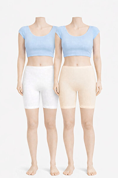 belpa Stretch Fabric Combed Cotton Leggings, Cotton, Plus Size Underwear Legg...