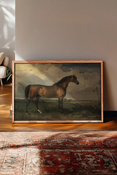 Postifull Tablou vintage, poster cu rama din lemn, decor de perete vintage