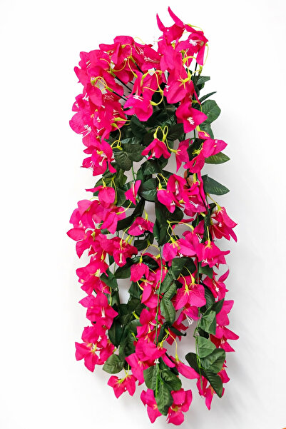 ALSHOP Lüks Begonvil Yapay Çiçek Sarkan Sarmaşık Çiçeği Fuşya