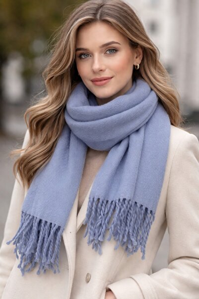 luwian Premium Soft Textured Tassels Winter Shawl