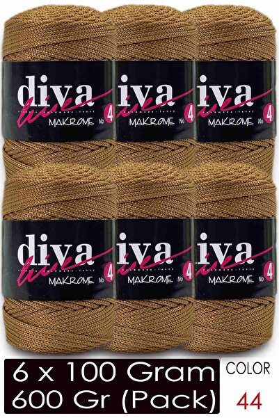 Diva İplik Diva Macrame Cord Thick (No:4) 44 (Pack of 6)