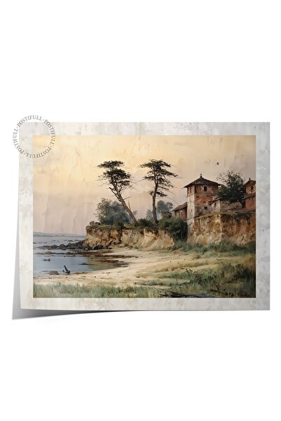 Postifull Vintage Tablo, Çerçevesiz Poster, Vintage Duvar Dekoru