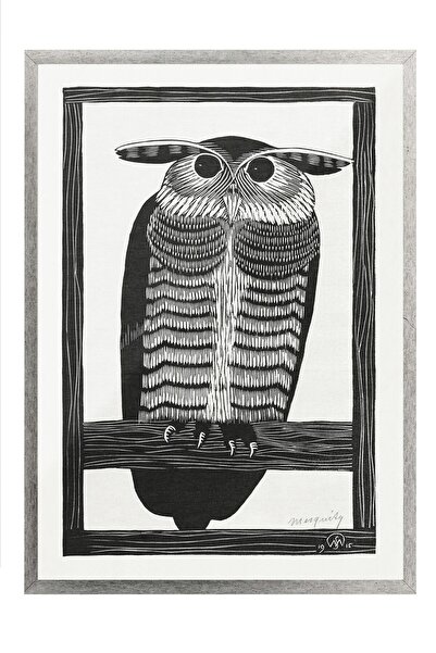 Postifull Vintage slika, poster u srebrnoj ramovani, vintage zidni dekor