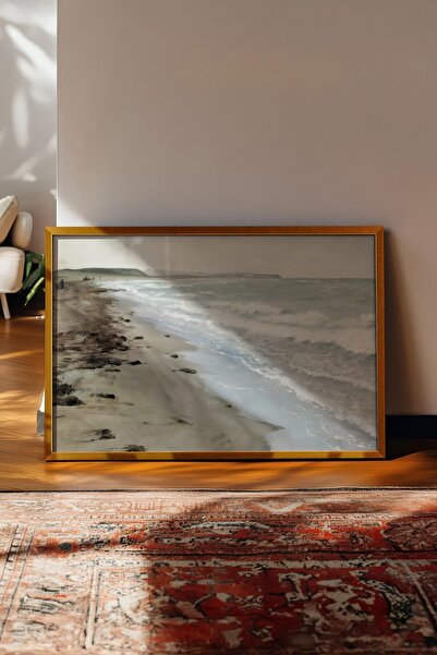 Postifull Tablou vintage, poster cu rama aurie, decor de perete vintage