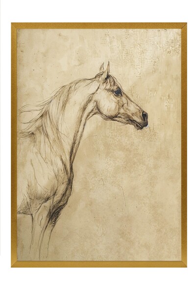 Postifull Vintage slika, poster sa zlatnim okvirom, vintage zidni dekor