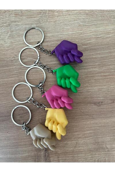 nextprintX Dekoratif Mini Figür Anahtarlık – Renkli Hediyelik Anahtar Aksesuarı