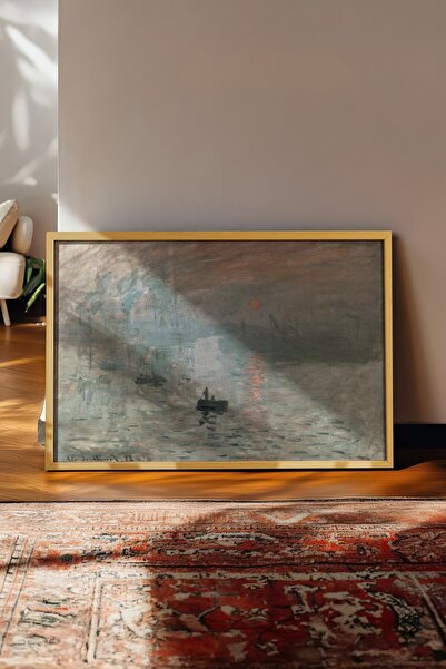 Postifull Vintage slika, poster u bež okviru, vintage zidni dekor