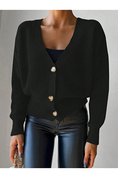 nedo7 Women's Button-Front Cardigan