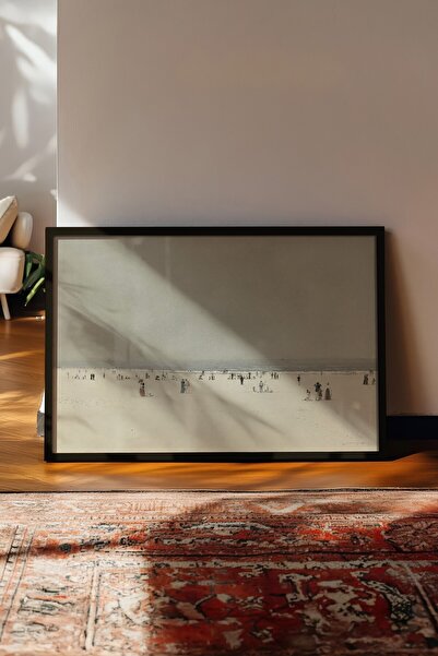 Postifull Tablou vintage, poster cu cadru negru, decor de perete vintage