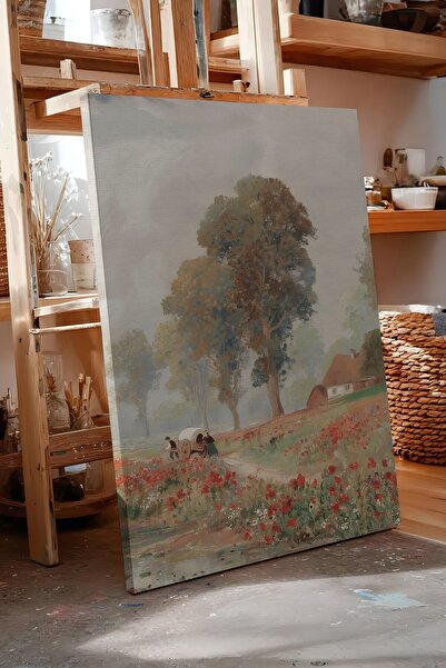 Postifull Vintage Tablo, Kanvas Tablo, Vintage Duvar Dekoru