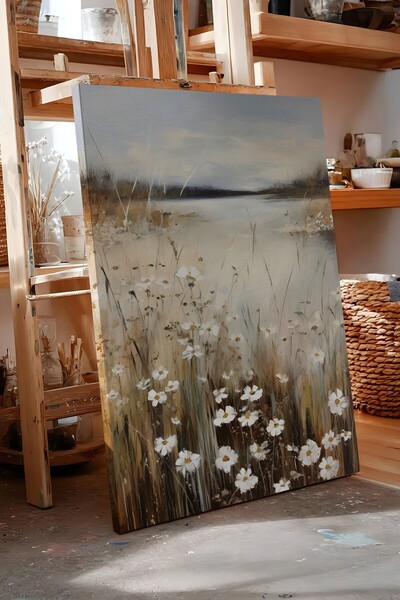 Postifull Vintage Tablo, Kanvas Tablo, Vintage Duvar Dekoru