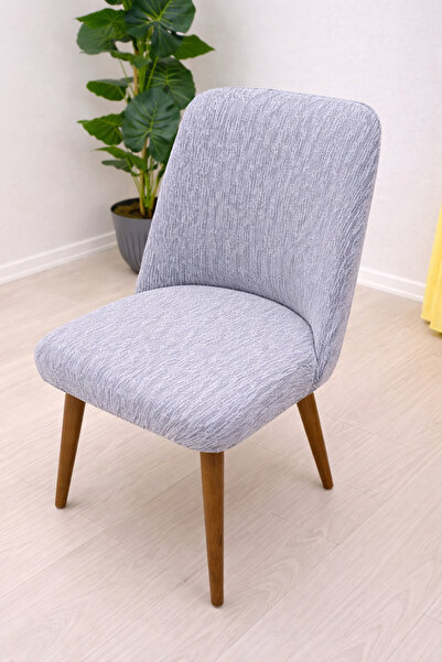 Bright Home OVAL jakar Sandalye Kılıfı Büyük oval Likralı Yıkanabilir Streç L...