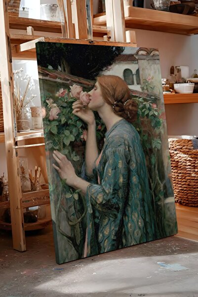 Postifull Tablou vintage, pictură pe pânză, decor de perete vintage