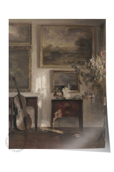 Postifull Vintage Tablo, Çerçevesiz Poster, Vintage Duvar Dekoru