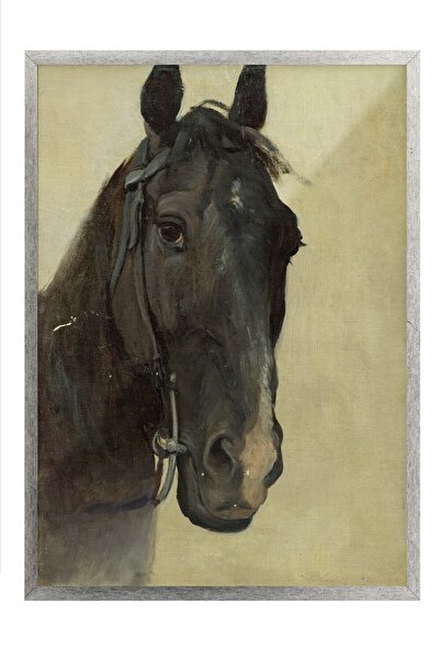 Postifull Vintage slika, poster u srebrnoj ramovani, vintage zidni dekor