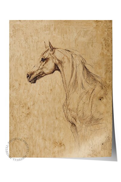 Postifull Vintage Painting, Unframed Poster, Vintage Wall Decor