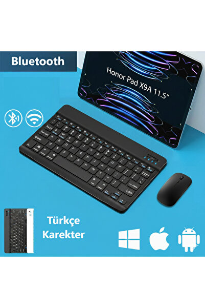 DUHALINE HONOR Pad X9A 11,5" Tablet için Uyumlu Slim Şarjlı Türkçe Bluetooth ...