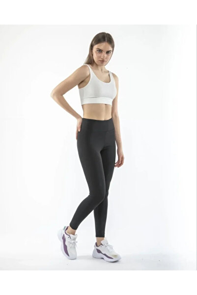 nedo7 High Waist Wide Belt Diver Leggings - Black