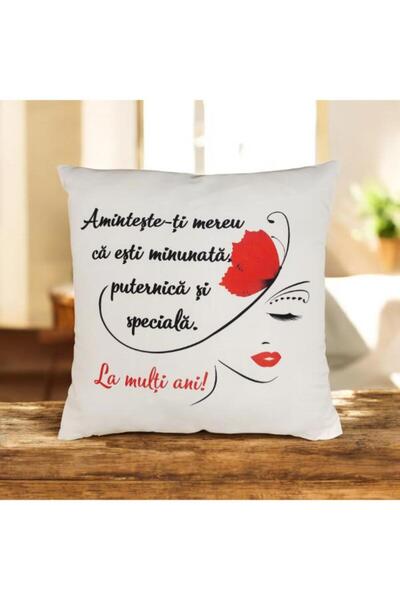 OEM Personalized pillow ''Happy Birthday'', 40x40 cm