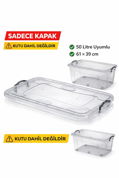 Otomeksan Otomotiv Aksesuar ve Hırdavat Replacement Plain Lid for 50 Liter St...
